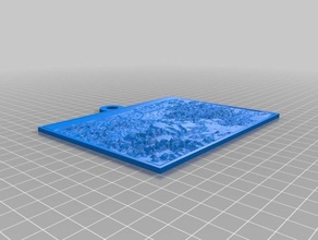 meine angepasste 2d-Kunst kundengebundene 3d print model - Mito3D