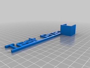test prep shelf talker library organization customized 3d print model - Mito3D