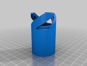 my customized petal screw box containers 3d print model - Mito3D