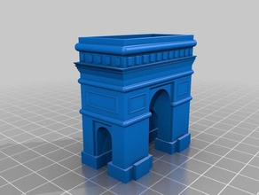 arc Triomphe'ye 3d yazıcı aksesuarları 3d print model - Mito3D