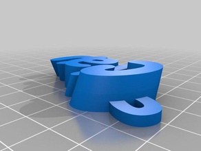 clau-keyring - Organisation kundengebundene 3d print model - Mito3D
