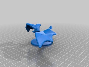 meine maßgeschneiderte verfahrenstechnische dragon - alle openscad parametric-version Spiele kundengebundene 3d print model - Mito3D