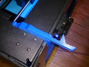puerta clip de flashforge creator pro Impresora 3d accesorios el seguro 3d print model - Mito3D