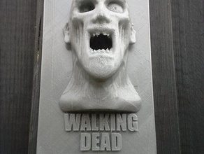 zombie walking dead oke 3d-drucken 3d print model - Mito3D