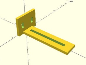 laser diode bracket 3d printer parts reprappro 3d print model - Mito3D