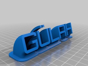 gulsah office customized 3d print model - Mito3D