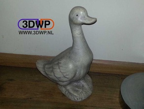 duck sculpture 3d scan scans & replicas scanner animal artec meshmixer statue 3d print model - Mito3D