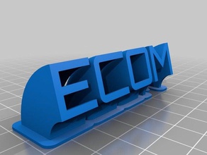 ecom2 office personalizado 3d print model - Mito3D