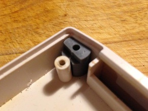 vis de post-réparation widget les pièces rechange le boîtier socket 3d print model - Mito3D