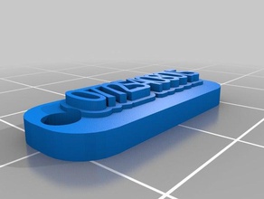 cat tag organization customized 3d print model - Mito3D