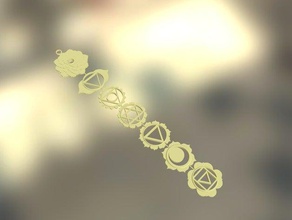 chakras jewelry 3d print model - Mito3D