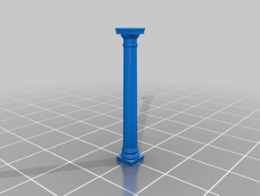 la colonne bâtiments et structures les colonnes construction structure 3d print model - Mito3D