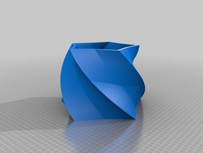 meine angepasste Sterne-vase Container kundengebundene 3d print model - Mito3D