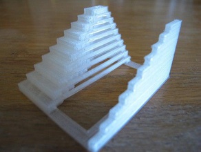 ultimate extruder calibration test other benchmark bridge featured openscad piece 3d print model - Mito3D