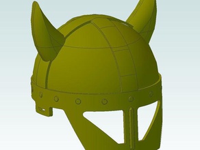 viking helmet costume child toy warhat 3d print model - Mito3D