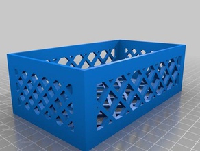 kitchen drawer 3 containers customized 3d print model - Mito3D