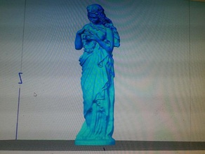 classic gal sculptures 3d print model - Mito3D