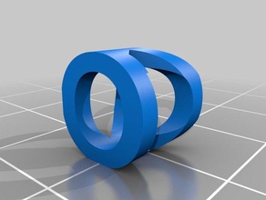 shadow letters puzzles 3d print model - Mito3D