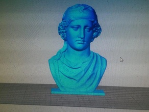 venus-Büste Skulpturen 3d print model - Mito3D