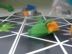 dsc espaço profundo carga higbee 202 brinquedo & acessórios para jogos jogo de tabuleiro a recipiente scifi navio 3d print model - Mito3D