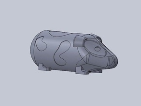 guinea pig Tiere Tier pet Haustiere 3d print model - Mito3D