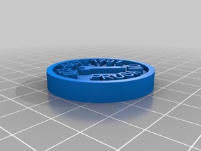 moneda de prusa md monedas & insignias personalizado 3d print model - Mito3D