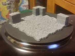 2 entries corner playsets dungeon dungeons dragons openforge 3d print model - Mito3D