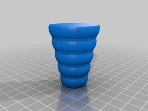 einfache vase 3d print model - Mito3D