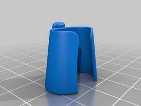 frisbee-finger-Nagel sport & im freien freestyle frisbee Nagel 3d print model - Mito3D