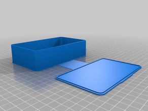 my customized case 120x70x30mm containers 3d print model - Mito3D