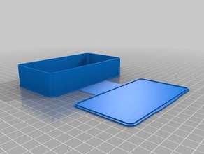 my customized case 120x65x25mm containers 3d print model - Mito3D