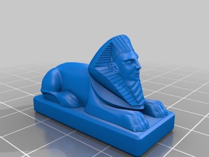 sphinx durchsucht Replikate 3d print model - Mito3D