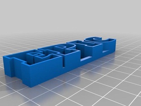 epik metin heykeller özelleştirilmiş 3d print model - Mito3D