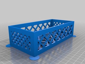 bigger kitchen drawer bin containers customized 3d print model - Mito3D