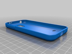 samsung galaxy mini flex telefon kılıfı s5 cep telefonu durumda kapak 3d print model - Mito3D