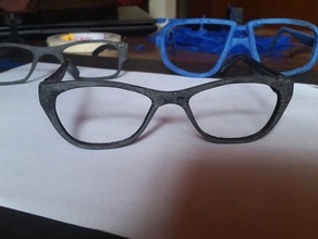 calgara quarto glasses eyeglasses eyewear 3d print model - Mito3D