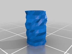 low poly vase sculptures art sculpture 3d print model - Mito3D