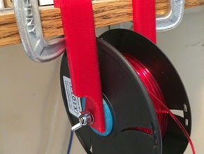 spool hanger small spools 3d printer accessories 3d print model - Mito3D