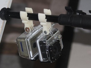 gopro monopod adapter mount camera 3d print model - Mito3D