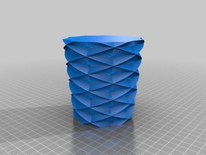 starvase100x40august24 decor customized 3d print model - Mito3D