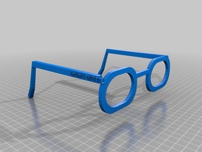 dura yedeğinin lab gözlük özelleştirilmiş 3d print model - Mito3D