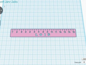 15cm ruler math 3d print model - Mito3D