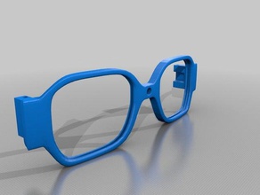 calgara sesto glasses eyeglasses eyewear 3d print model - Mito3D