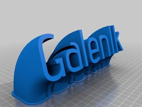 galenlk office personalizado 3d print model - Mito3D