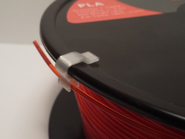 assortiment de filament clips 1,75 mm Imprimante 3d accessoires le clip 3 175 bobine hatchbox maker geeks la ultimaker 3D print model - Mito3D