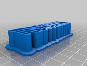 minecraft kurabiye txt mutfak ve yemek özelleştirilmiş 3d print model - Mito3D