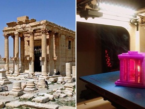 lost temple baal-shamin palmyra syria buildings & structures 3d printing protest archaeologist archaeology cultural heritage destruction digital iconic isis islamic state memorial memory monument terrorism weepforsyria 3d print model - Mito3D