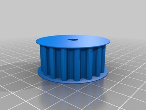 verticle polias peças de substituição personalizado 3d print model - Mito3D