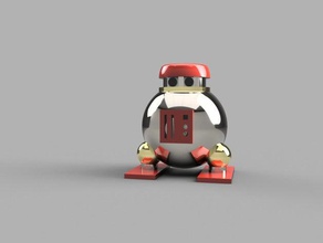 gilbert giochi e giocattoli incredibile cool carino simpatico robot 3d print model - Mito3D