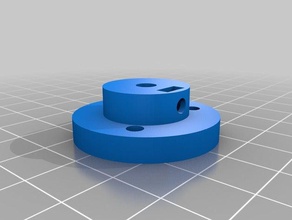 4mm motor hub mecanum wheels hobby customized 3d print model - Mito3D